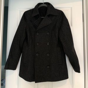 Dark Grey Pea Coat